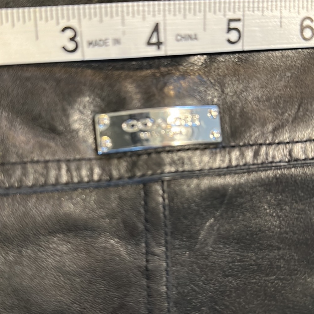 Coach Micha Boots Black Leather 8.5 GUC - Picture 4 of 13